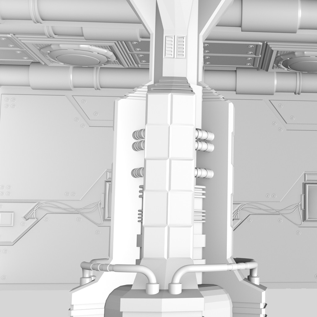 Sci-fi modular assets preview image 2